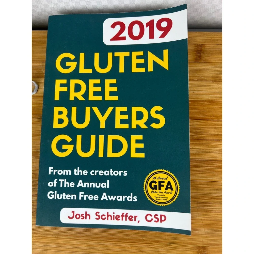 2019 Gluten Free Buyers Guide Josh Schieffer Annual GFA‎ Awards Paperback Book